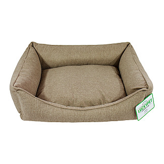 Lucky Pet Лежак №3 Твіст кавовий, 60х80х20