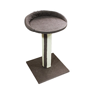 Дряпка Lucky Pet  "Верховина плюс", коричневий, 36х36х54 см