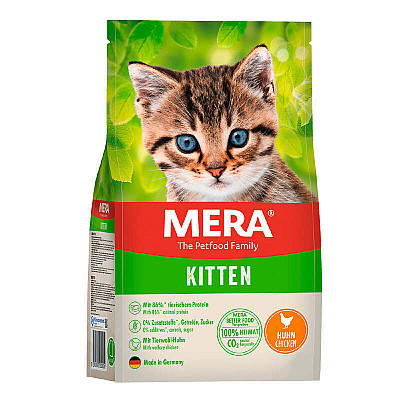 Mera Grain Free Chicken Kitten - Сухой беззерновой корм с курицей для котят