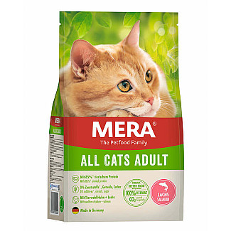 Mera Grain Free Salmon Adult Cat - Сухий беззерновий корм з лососем для дорослих котів, 10 кг