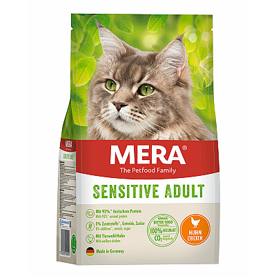 MERA Cats Sensitive Adult Сhicken (Huhn)  корм для чувствительных котов з курицей