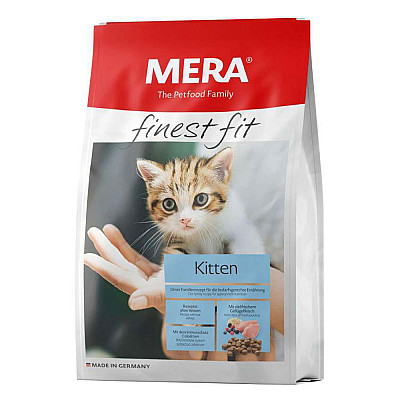 MERA finest fit Kitten корм для кошенят, зі свіжою птицею та лісовими ягодами