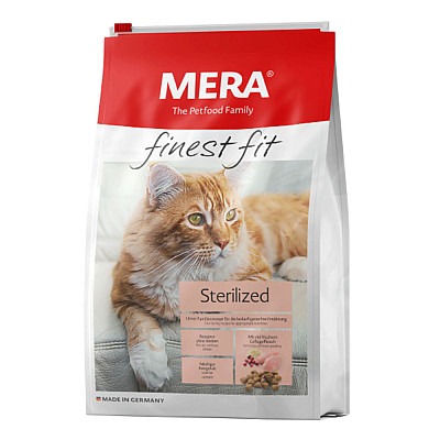 MERA (Мера) finest fit Sterilized  корм для котов