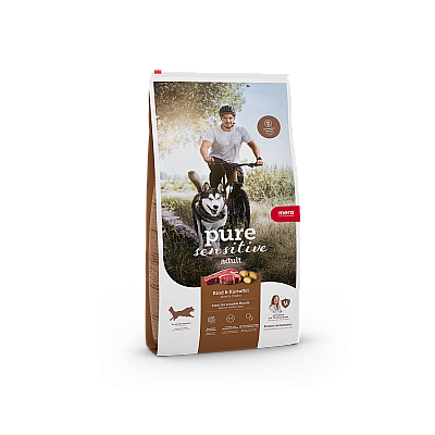 Сухий корм для собак Mera (Мера) Pure Sensitive Adult fresh Rind Kartoffel Беззерновий корм для собак з яловичиною та картоплею