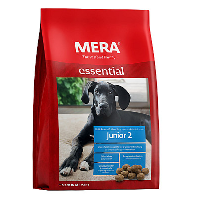 Сухий корм для собак MERA essential Junior 2 корм для цуценят великих порід собак з 6 міс віку