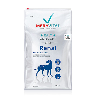 Лечебный корм для собак MERA MVH Renal при болезнях почек