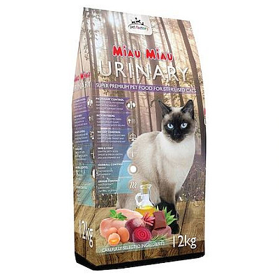 Сухий корм для стерилізованих котів ТМ"MIAU-MIAU" URINARY