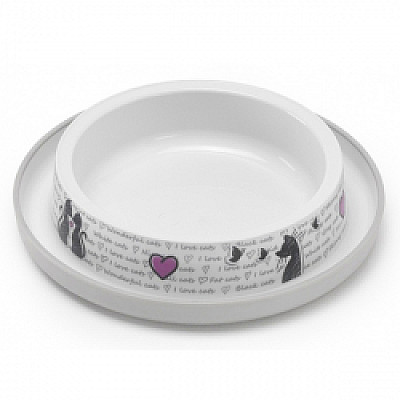 Moderna Trendy Dinner cat cats in love миска для котів, 210 мл, d-15 см
