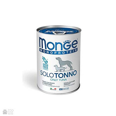 Консерва для собак з харчовими розладами Monge VеtSolution Wet Hypo Monoprotein Tuna Canine  з тунцем