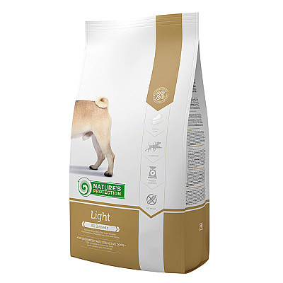 Сухий корм Natures protection LIGHT для собак після стерилізації та собак, схильних до зайвої ваги