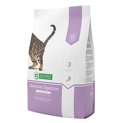 Корм для кішок Natures protection SENSITIVE DIGESTION з чутливим травленням