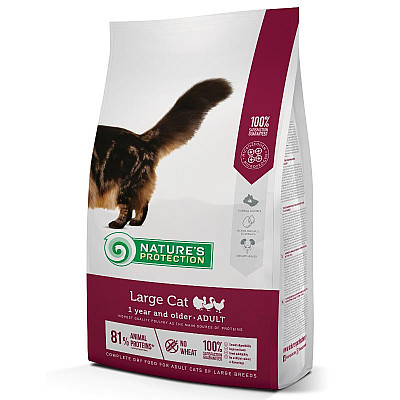Корм Natures protection LARGE CAT для котов крупных пород