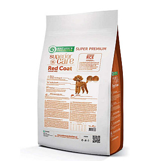 Nature's Protection Red Coat Grain Free Junior Mini Breeds Salmon – Сухой беззерновой корм с лососем для юниоров мелких пород собак с рыжим окрасом шерсти, 1.5 кг