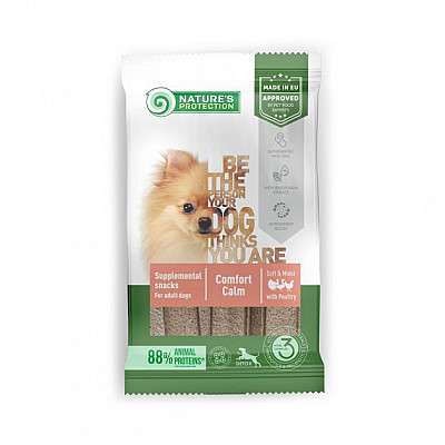 Лакомство Nature's Protection Healthy Comfort Calm с мясом птицы для собак