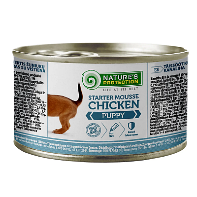 Мусс Nature's Protection Puppy Starter Mousse Chicken для щенков