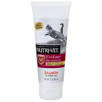 Nutri-Vet УРІ-ІЗІ ГЕЛЬ (Uri-Ease) комплекс для підкислення сечі котів 