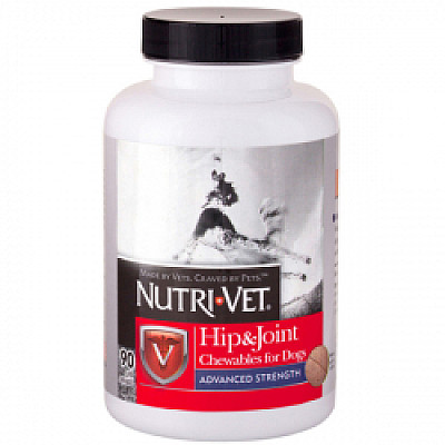 Nutri-Vet ЗВ"ЯЗКИ ТА СУГЛОБИ ЕДВАНСИД (Advanced) глюкозамін хондроітин МСМ для собак