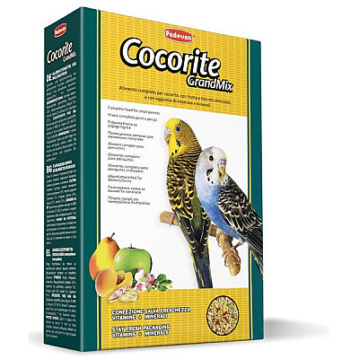 Padovan GRANDMIX COCORITE Комплексный корм для маленьких попугаев (волнистых попугаев)