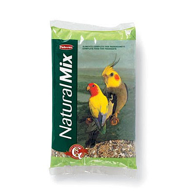 Padovan NATURALMIX PARROCCHETTI Основной корм для средних попугаев (неразлучники, кореллы)