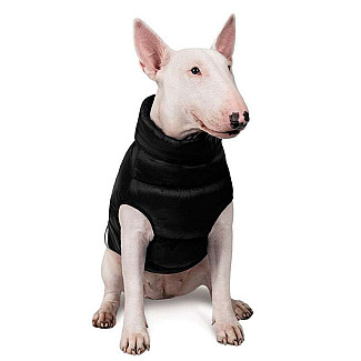 Жилет зі світловідбивачами для собак Pet Fashion BIG BOSS чорний, 2XL (43-46 см)