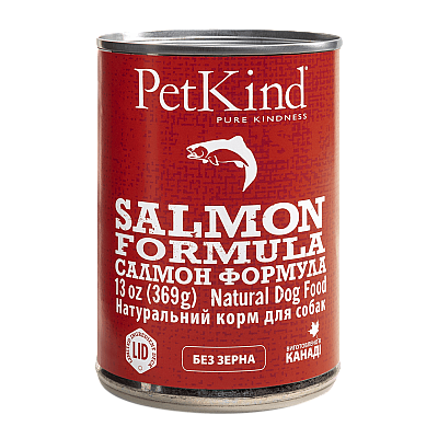 Вологий консервований корм PETKIND SALMON FORMULA для собак 369 г
