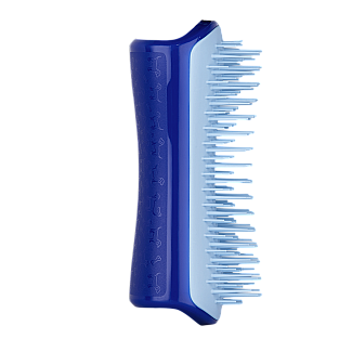 Щітка для вичісування собаки Pet Teezer Mini De-shedding&Grooming, Blue