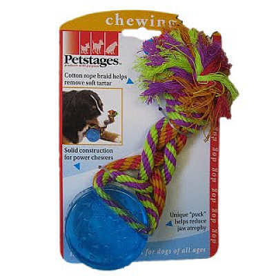 PETSTAGES Орка Шайба з канатом