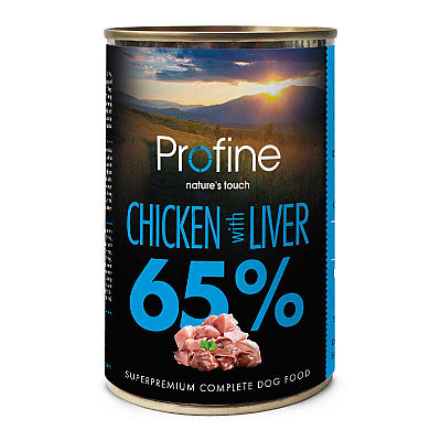 Консерви для собак Profine Dog  з куркою та печінкою