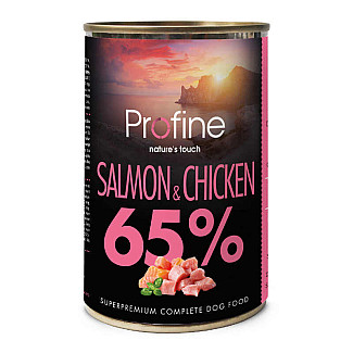 Консерви для собак Profine Dog  з лососем і куркою, 400 г