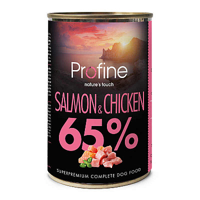 Консерви для собак Profine Dog  з лососем і куркою