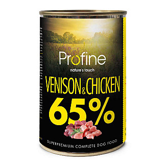 Консерви для собак Profine Dog  з олениною і куркою, 400 г