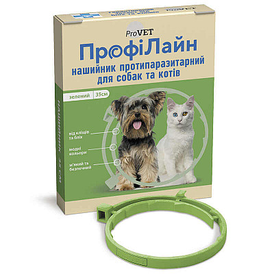 Pro VET Профилайн - Ошейник противопаразитарный для собак и котов