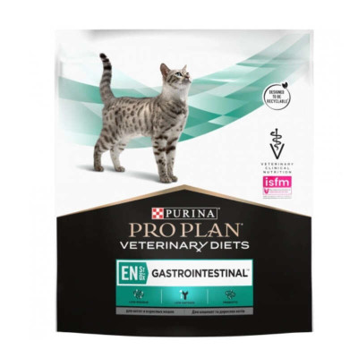 Сухой корм-диета Pro Plan Veterinary Diets by Purina EN ST/OX Gastrointestinal с курицей для кошек при расстройствах пищеварения