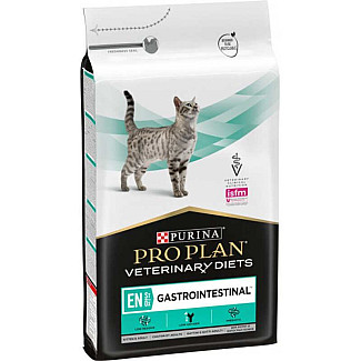 Pro Plan Veterinary Diets by Purina EN ST/OX Gastrointestinal - Сухой корм-диета с курицей для кошек при расстройствах пищеварения, 1.5 кг