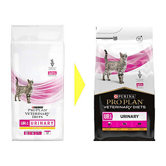 Pro Plan Veterinary Diets by Purina UR ST/OX Urinary - Сухой корм-диета с курицей для кошек с болезнями мочевыводящих путей, 350 г