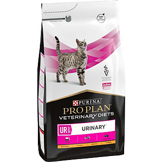 Pro Plan Veterinary Diets by Purina UR ST/OX Urinary - Сухой корм-диета с курицей для кошек с болезнями мочевыводящих путей, 1.5 кг