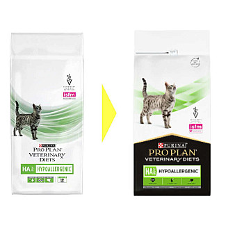 Pro Plan Veterinary Diets by Purina HA Hypoallergenic - Сухой гипоаллергенный корм для кошек, 325 г
