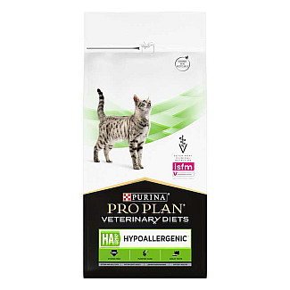 Pro Plan Veterinary Diets by Purina HA Hypoallergenic - Сухой гипоаллергенный корм для кошек, 325 г