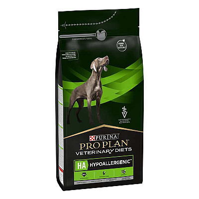 Сухий корм Pro Plan Veterinary Diets by Purina HA Hypoallergenic для собак усіх порід при алергічних реакціях