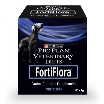 Кормова добавка Purina Pro plan Veterinary Diets FortiFlora з пробіотиком для собак для підтримки балансу мікрофлори та здоров`я кишечника 1 г