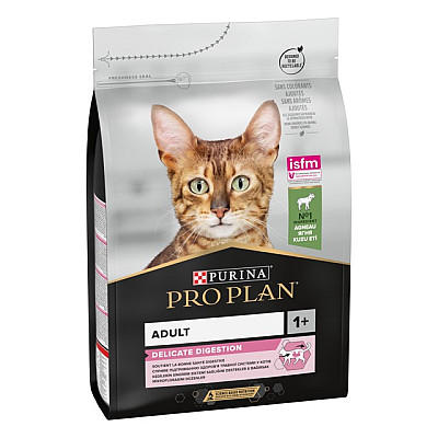 Сухий корм Pro Plan Delicate Lamb для кішок з чутливим травленням (ягня)