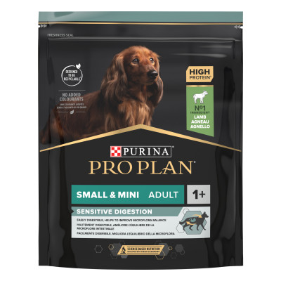 Корм Pro Plan Adult Small and Mini Sensitive Degestion для собак малих порід з ягням і рисом