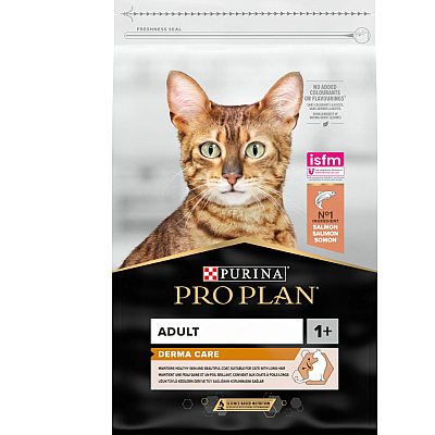 Сухий корм Pro Plan Elegant Adult для кішок з чутливою шкірою (лосось)
