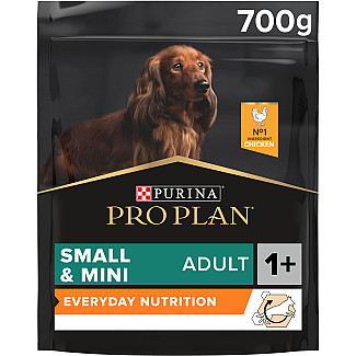 Сухий корм PRO PLAN Small&Mini Adult 1+ Everyday Nutrion для дорослих собак дрібних порід з куркою, 700 г