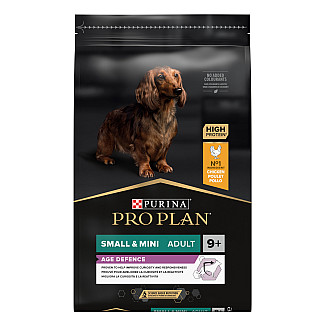 Сухий корм PRO PLAN Small&Mini Adult 9+ Age Defence для собак від 9 років дрібних порід з куркою, 7 кг