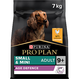 Сухий корм PRO PLAN Small&Mini Adult 9+ Age Defence для собак від 9 років дрібних порід з куркою, 7 кг