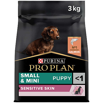 Сухий корм Purina Pro Plan Puppy Small&Mini Salmon з лососем для цуценят собак дрібних порід(ТЕРМІН 08/2026)