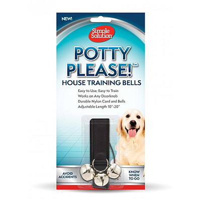 Дзвіночки для привчення домашніх тварин до туалету Simple Solution Potty Please