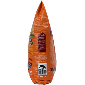 Сухой корм для собак Skipper говядина и овощи, 3 кг
