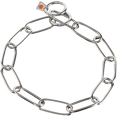 Sprenger Extra Long Link широка ланка нашийник для собак, нержавіюча сталь , 4 мм
